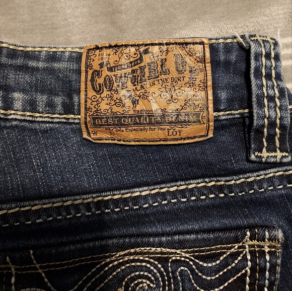 Cowgirl U Designer Jeans 2/W27 - Picture 6 of 6